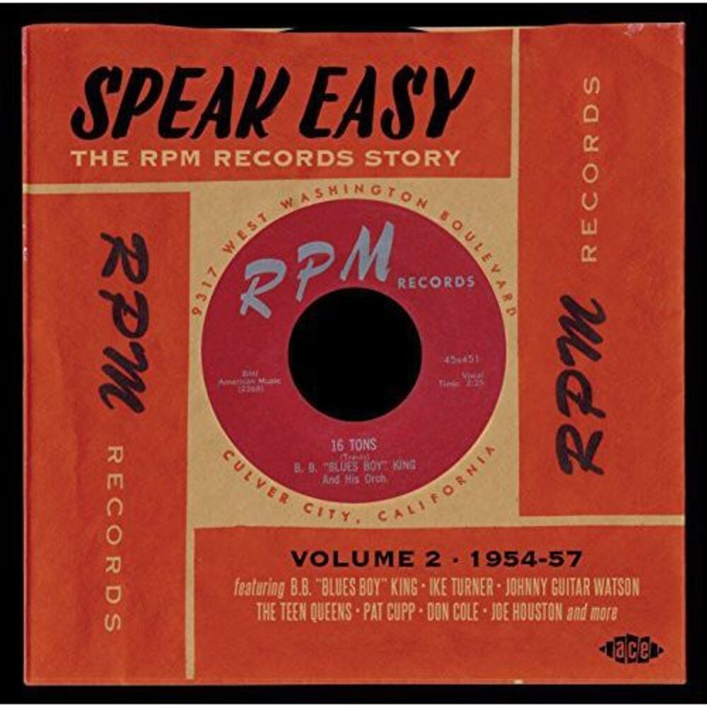 Various Artists - Speak Easy: RPM Records Story-1954-57 2 / Various  COMPACT